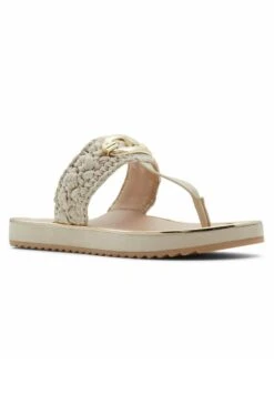 Aldo THONG SEARENE - Pantolette Flach - Beige -Aldo Verkaufsgeschäft 079e2b68cdfc451c845b9aa9dd8efc7b