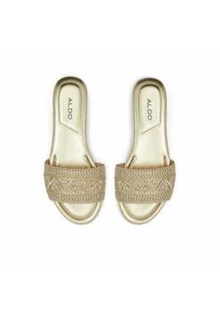 Aldo GHALIA - Pantolette Flach - Champagne -Aldo Verkaufsgeschäft 10de85a4422c414aa44f6af1b0d309d6