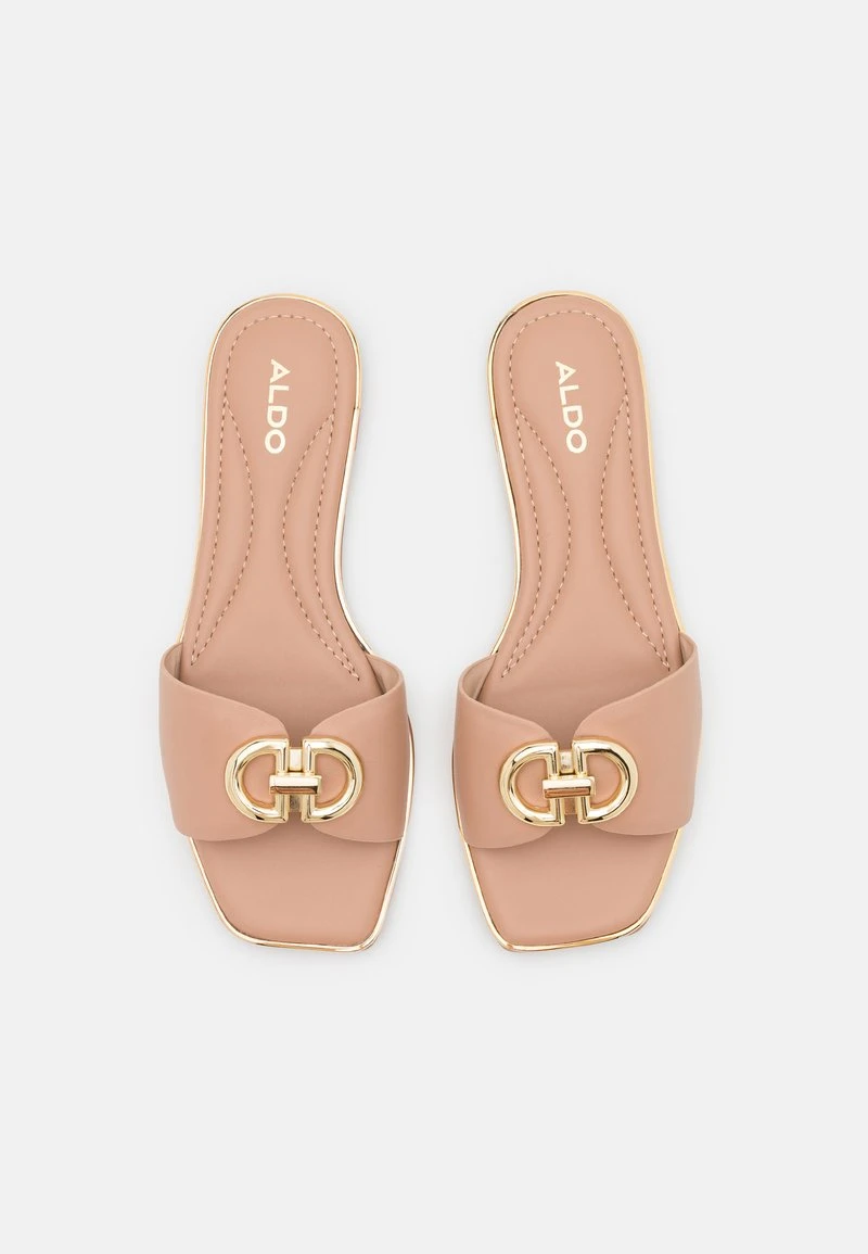 Aldo Pantolette Flach - Medium Beige 6 Aldo Pantolette Flach - Medium Beige – Bild 6