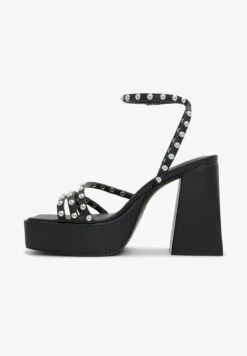 Aldo STRAPPY LANDABRIVER - High Heel Sandalette - Other Black