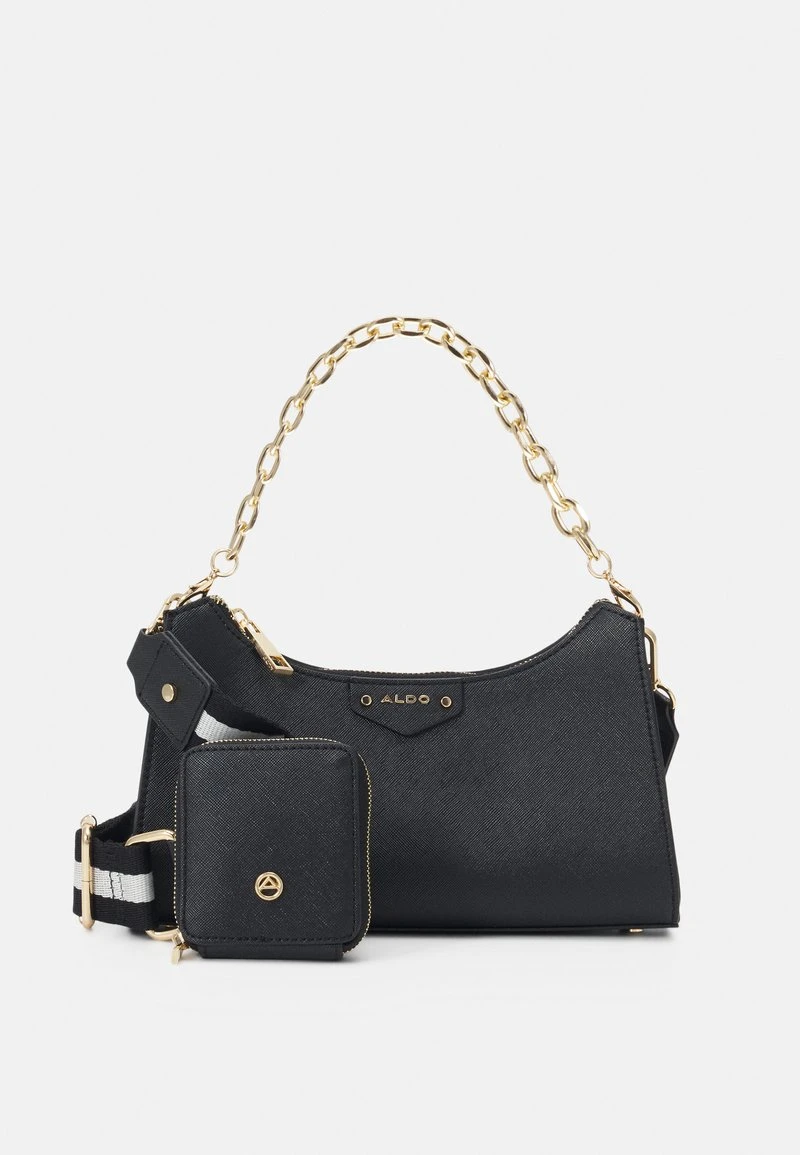 Aldo NANALARAEN - Handtasche - Jet Black/light Gold-coloured 1 Aldo NANALARAEN - Handtasche - Jet Black/light Gold-coloured