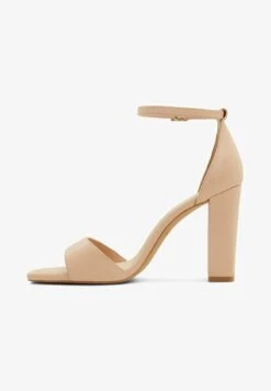 Aldo ANKLE STRAP ENAEGYN - High Heel Sandalette - Beige