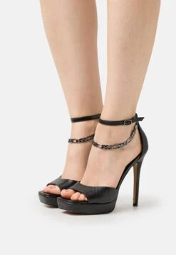 PRISILLA - High Heel Sandalette - Black