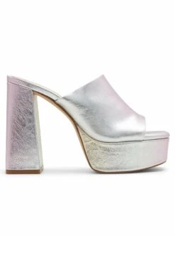 Aldo SLIDE CASSEY - Pantolette Hoch - Metallic Multi -Aldo Verkaufsgeschäft 4aae41e3933b4ca68979ec5e077c9071