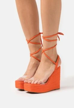 Aldo DEVONTERIEL FLOAM - High Heel Sandalette - Bright Orange