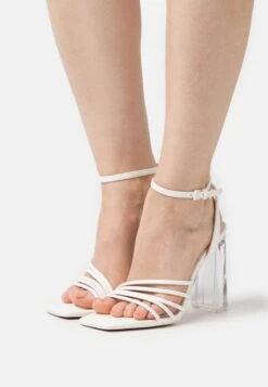 Aldo High Heel Sandalette - White