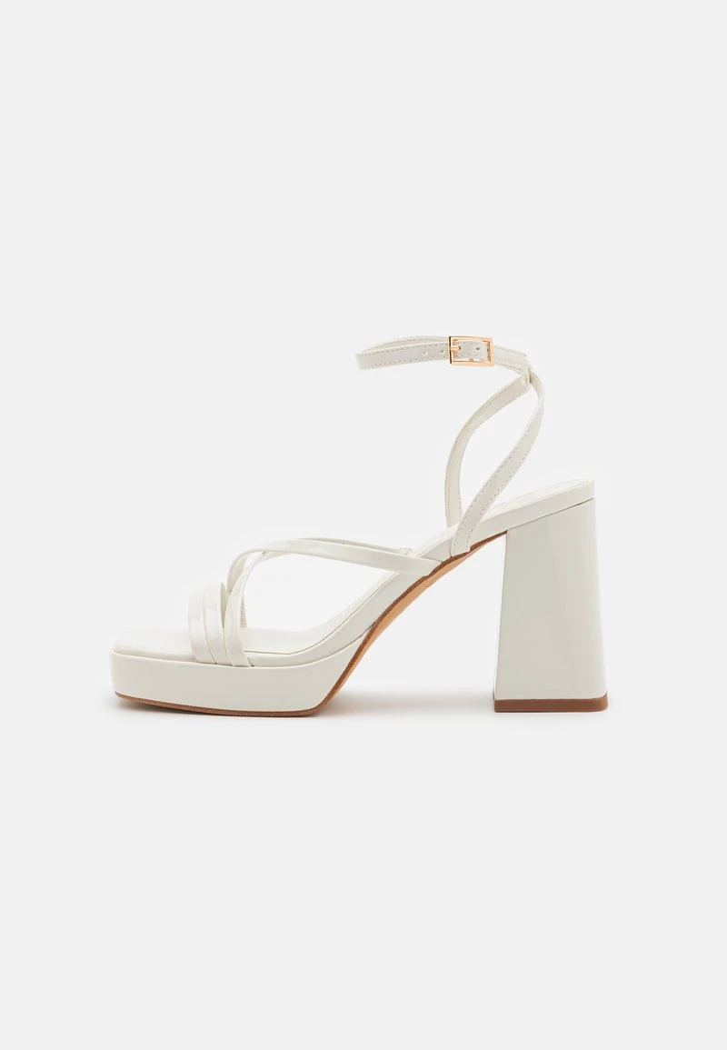 Aldo Plateausandalette - White/bone 2 Aldo Plateausandalette - White/bone – Bild 2