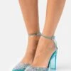 Aldo DISNEY GLASSSLIPPER - High Heel Sandalette - Turquoise