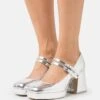Aldo MANDA FLOAM - Plateaupumps - Silver