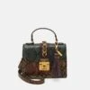 Aldo MARTIS - Handtasche - Military Olive/mustard Rust/chocolat/gold-coloured