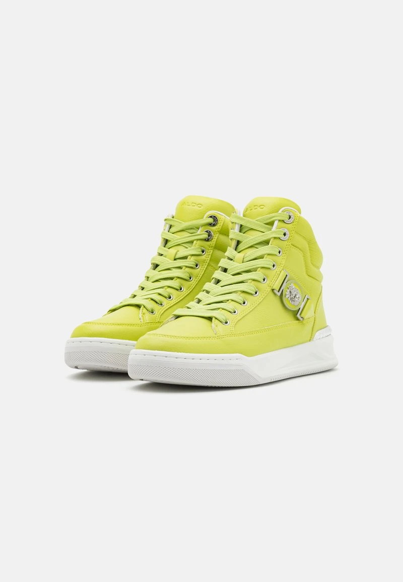 Aldo LEONCINO - Sneaker High - Bright Green 2 Aldo LEONCINO - Sneaker High - Bright Green – Bild 2