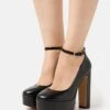 Aldo FONDA PILLOW WALK - Plateaupumps - Black