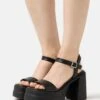 Aldo High Heel Sandalette - Black