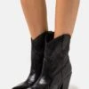 Aldo NURODEO FLEX - Cowboy-/Bikerstiefelette - Black