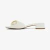 Aldo FAIZA - Pantolette Flach - White