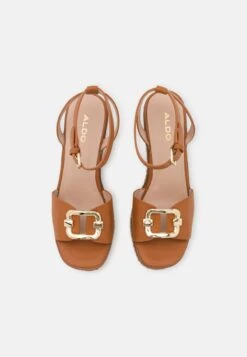 Aldo CARRABRIRIA MARSHMALLOW - High Heel Sandalette - Medium Brown -Aldo Verkaufsgeschäft a5b9d24170624fa39bff75782b720895