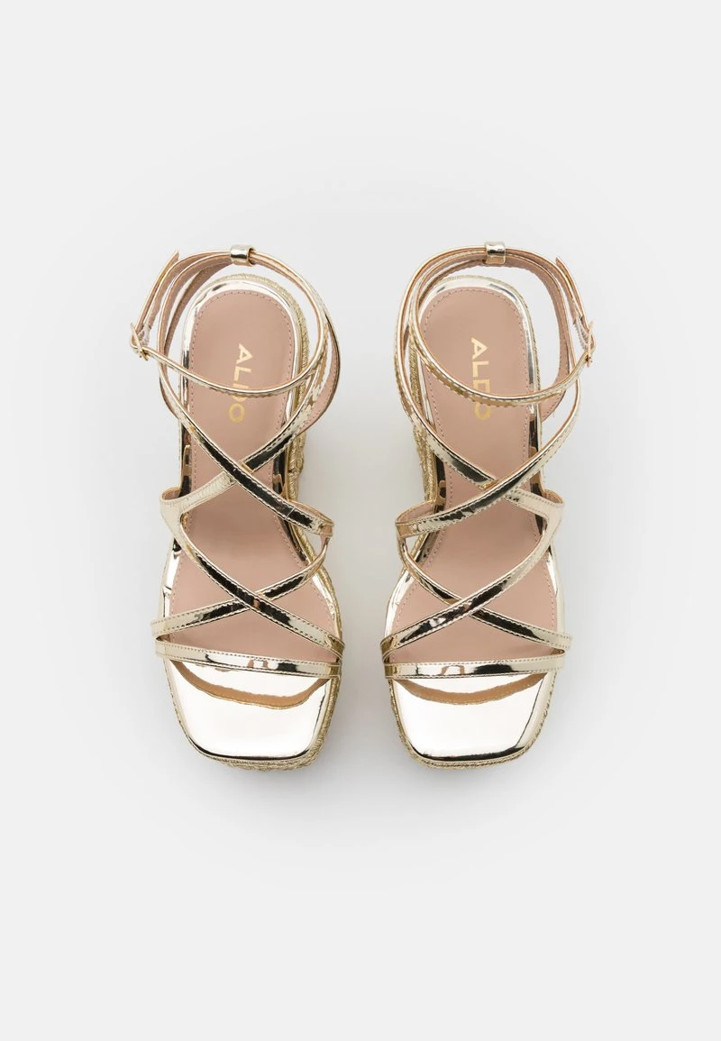 Aldo Plateausandalette - Champagne 6 Aldo Plateausandalette - Champagne – Bild 6