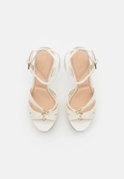 Aldo ELBALIA - High Heel Sandalette - White/bone -Aldo Verkaufsgeschäft c56bd60f2bcf492b9a2f1718669f5501