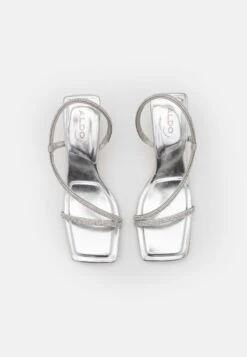 Aldo CASTLEGATE PILLOW WALK - Riemensandalette - Silver -Aldo Verkaufsgeschäft c5f5ffa5dae7449e84bdf4c6ec4d0478