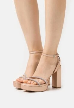 Aldo TINTIN PILLOW WALK - High Heel Sandalette - Bone