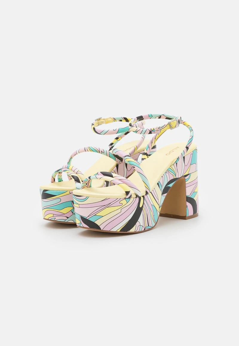 Aldo High Heel Sandalette - Pastel Multi-coloured 3 Aldo High Heel Sandalette - Pastel Multi-coloured – Bild 3