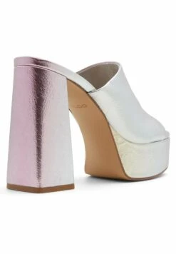 Aldo SLIDE CASSEY - Pantolette Hoch - Metallic Multi -Aldo Verkaufsgeschäft dc15638b135a49e091018dd35b421fab