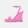 Aldo Plateausandalette - Medium Pink