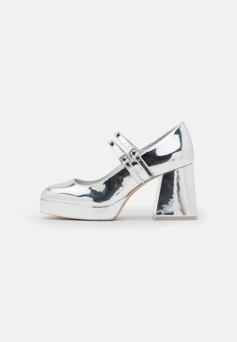 Aldo MANDA FLOAM - Plateaupumps - Silver 2 Aldo MANDA FLOAM - Plateaupumps - Silver – Bild 2